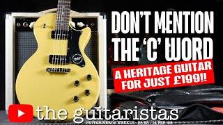 The 'Secret' £199 Heritage Guitar 🎸Ascent Collection H-137 P90 Electric Guitar Review